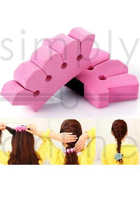 گیره سر صورتی زنانه سیلیکون Takıştır - کد 69829678