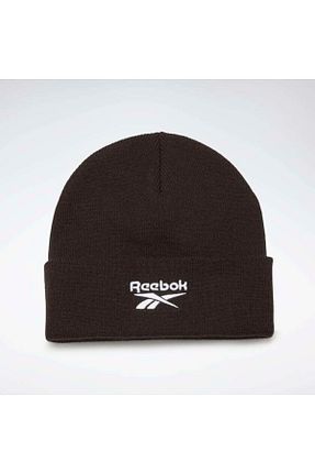کلاه پشمی مشکی زنانه اکریلیک Reebok - کد 645326161