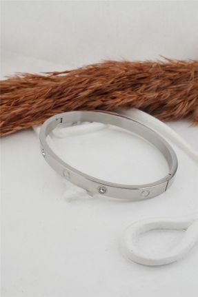 دستبند استیل زنانه فولاد ( استیل ) کد 168263853