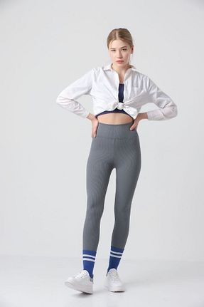 ساق شلواری طوسی زنانه بافتنی Ozy Fashion - کد 646053841