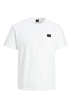تیشرت سفید مردانه رگولار Jack & Jones - کد 646689013
