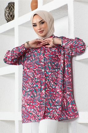 تونیک حجاب سبز زنانه پنبه ای benguen - کد 646767648