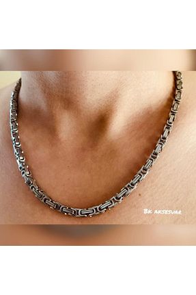 گردنبند استیل ( فولاد ) زنانه استیل (فولاد) BKAKSESUAR - کد 646934154