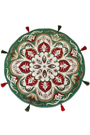 فرش سبز آنتی آلرژی Rugs Modern Halı - کد 169767367