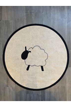 فرش مشکی قابل شستشو RUGSMODERN - کد 286077504