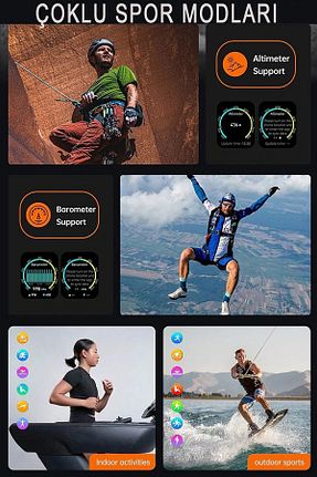 ساعت هوشمند مشکی گارانتی وارد کننده SmartWatch - کد 646629774