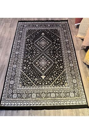 فرش مشکی آنتی آلرژی Rugs Modern Halı - کد 358834847
