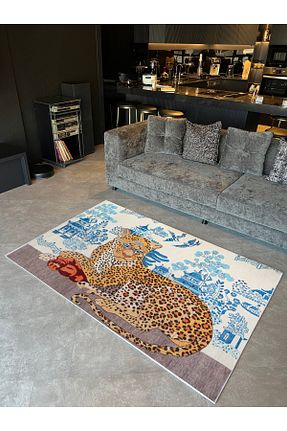 فرش رنگی قابل شستشو Rugs Modern Halı - کد 463861676
