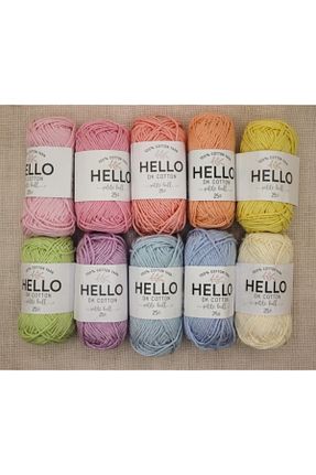 نخ بافندگی نارنجی Hello - کد 74867033
