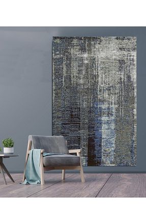 فرش طوسی آنتی آلرژی Rugs Modern Halı - کد 156104543