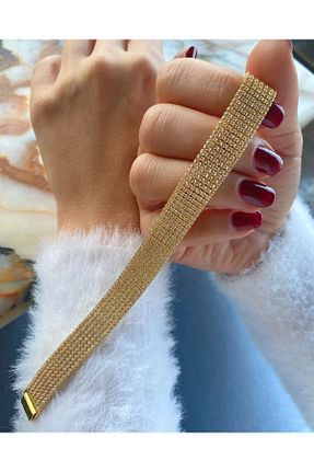 دستبند مروارید طلائی bestmysilver - کد 641101542