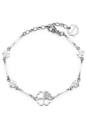 دستبند استیل (فولاد) متالیک زنانه استیل (فولاد) Brosway - کد 647910072