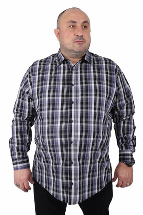 پیراهن مشکی مردانه سایز بزرگ کد 647948705
