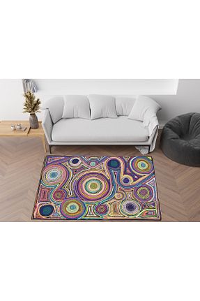 فرش رنگی آنتی آلرژی Rugs Modern Halı - کد 445151128