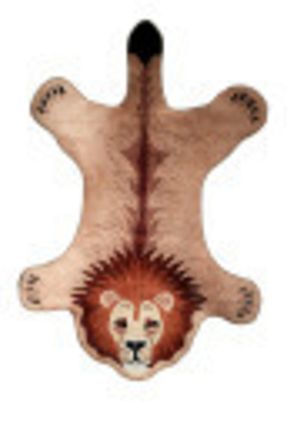 فرش نارنجی قابل شستشو RUGSMODERN - کد 375534088