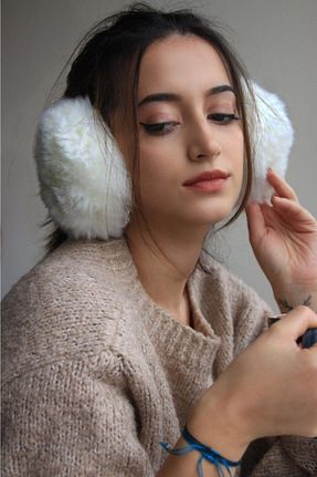 کلاه پشمی سفید زنانه پشمی Çalıkuşu - کد 60600350