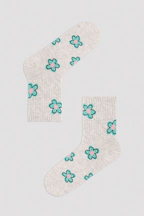 جوراب سفید زنانه پنبه ای Penti - کد 647131484