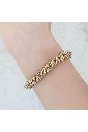دستبند جواهر زرد زنانه منجق Handmade By HLY - کد 647968744