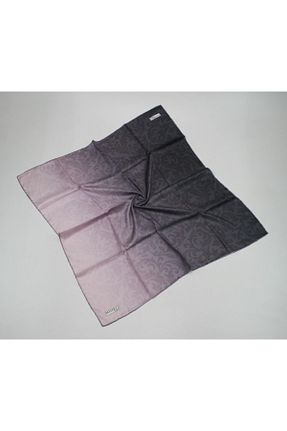 شال صورتی زنانه Poly Twill Mısırlı Eşarp - کد 648382848