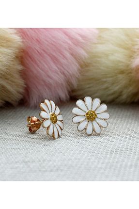 گوشواره نقره طلائی زنانه 925 عیار Şimal Silver - کد 160313093