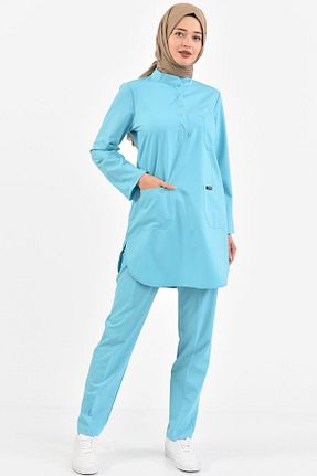 ست بالاتنه و پائین تنه قهوه ای زنانه بافتنی Owlet Medikal - کد 85504853