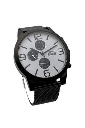 ساعت مچی مشکی مردانه 41-45 میلی متر Slazenger - کد 648480077