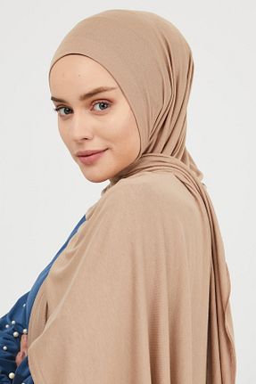 شال بژ زنانه ویسکون OzPrive - کد 649469642