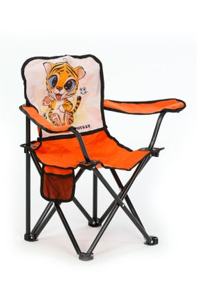 صندلی کمپ نارنجی تکی کد 650503830