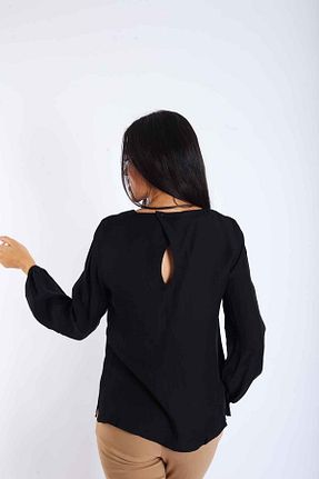 بلوز مشکی زنانه ساده Blues Outlet - کد 649436974