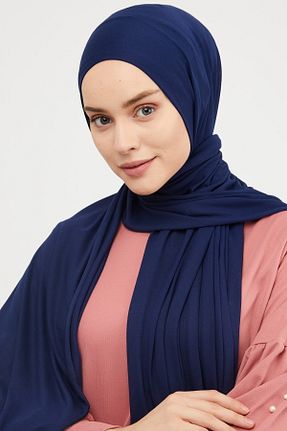 شال سرمه ای زنانه ویسکون OzPrive - کد 649469649