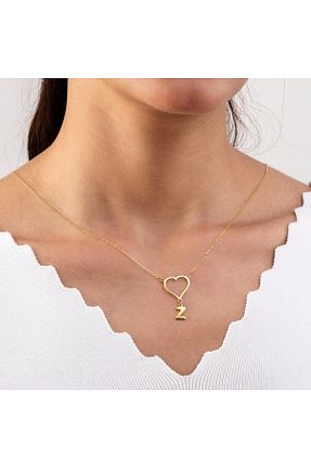گردنبند نقره طلائی زنانه 925 عیار N!da Jewelry - کد 649421811