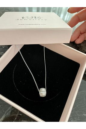 گردنبند استیل ( فولاد ) طلائی استیل (فولاد) tue jewellery - کد 649471408