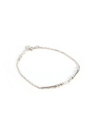 دستبند نقره طلائی زنانه 925 عیار Bommsstore - کد 649642267