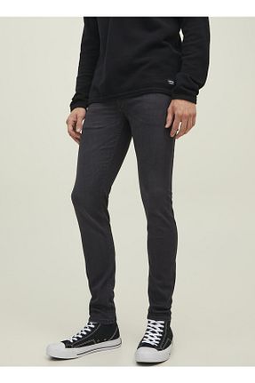 شلوار جین مشکی مردانه رگولار Jack & Jones - کد 650895946