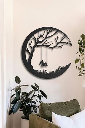 محصول دکوراسیون دیوار مشکی فلزی Morimora - کد 646011949
