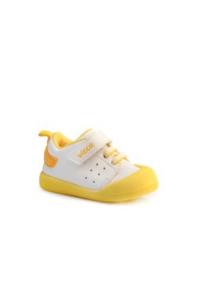 کفش کژوال زرد زنانه پاشنه کوتاه ( 4 - 1 cm ) پاشنه ساده کد 650919358