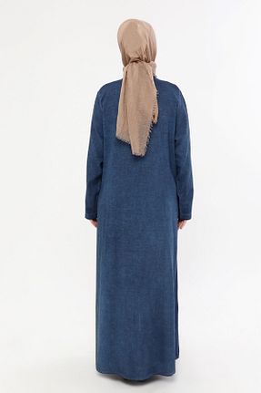 کلاه و ابایا سرمه ای زنانه پنبه ای ÇIKRIKÇI TEKSTİL ŞİLE BEZİ - کد 283461737