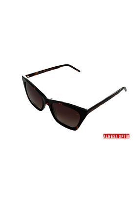 عینک آفتابی قهوه ای زنانه پلاریزه HAWK - کد 650647267