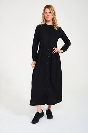 لباس مشکی زنانه مخلوط کتان Mothermood - کد 652706782