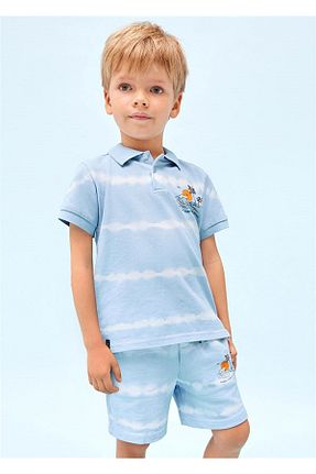 شلوارک و برمودا آبی بچه گانه رگولار Mayoral - کد 653301337