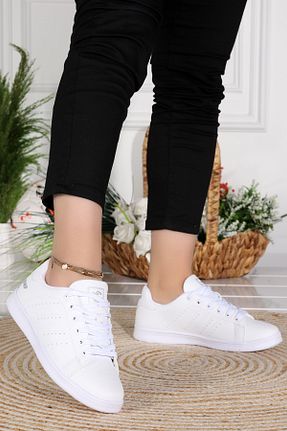 کفش پیاده روی سفید زنانه پارچه ای Jump - کد 653419225