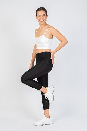 ساق شلواری اسپرت مشکی زنانه 7/8 Boy The Step Sports - کد 103866328
