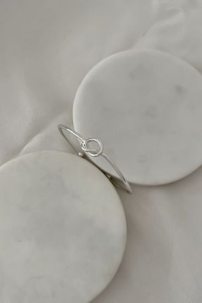 دستبند جواهر سفید زنانه ŞekerAksesuar - کد 652852938