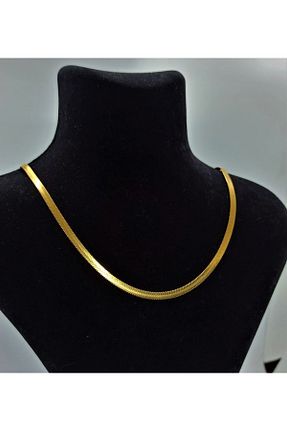 گردنبند استیل ( فولاد ) طلائی زنانه استیل (فولاد) COOL&RELAX - کد 653474590