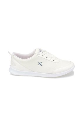 کفش اسنیکر سفید زنانه بند دار Kinetix - کد 6006913