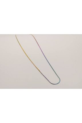گردنبند استیل ( فولاد ) زرد زنانه استیل (فولاد) moderntakıdesing - کد 86371824
