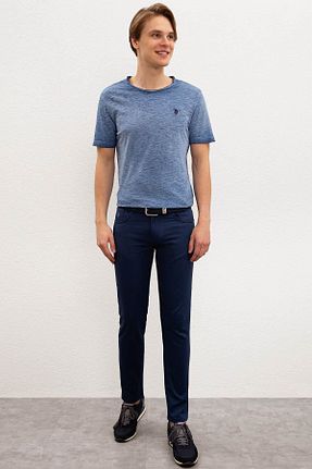 شلوار سرمه ای مردانه پنبه ای U.S. Polo Assn. - کد 46958100