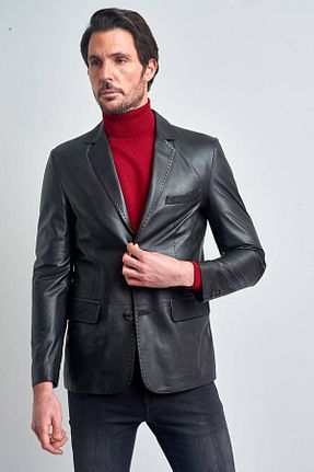 کت مشکی مردانه اسلیم فیت Pierre Cardin - کد 8183087
