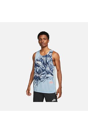 رکابی اسپرت آبی مردانه بافتنی Nike - کد 652304863