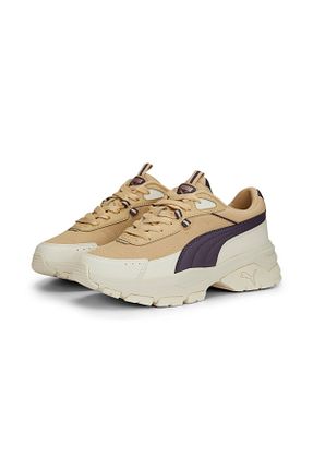 کفش اسنیکر صورتی زنانه بند دار Puma - کد 474590170
